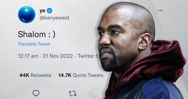 Kanye se vratio na Twitter nakon bana zbog antisemitizma i objavio tvit na hebrejskom