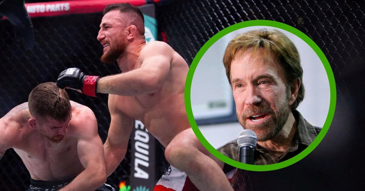 UFC-ov borac se oglasio nakon poraza. U komentarima mu se javio Chuck Norris