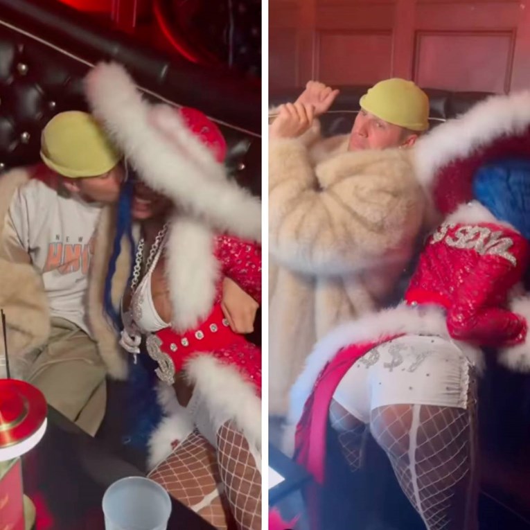 Justin Bieber bio u klubu, objavio video na kojem repericu grli i ljubi u obraz