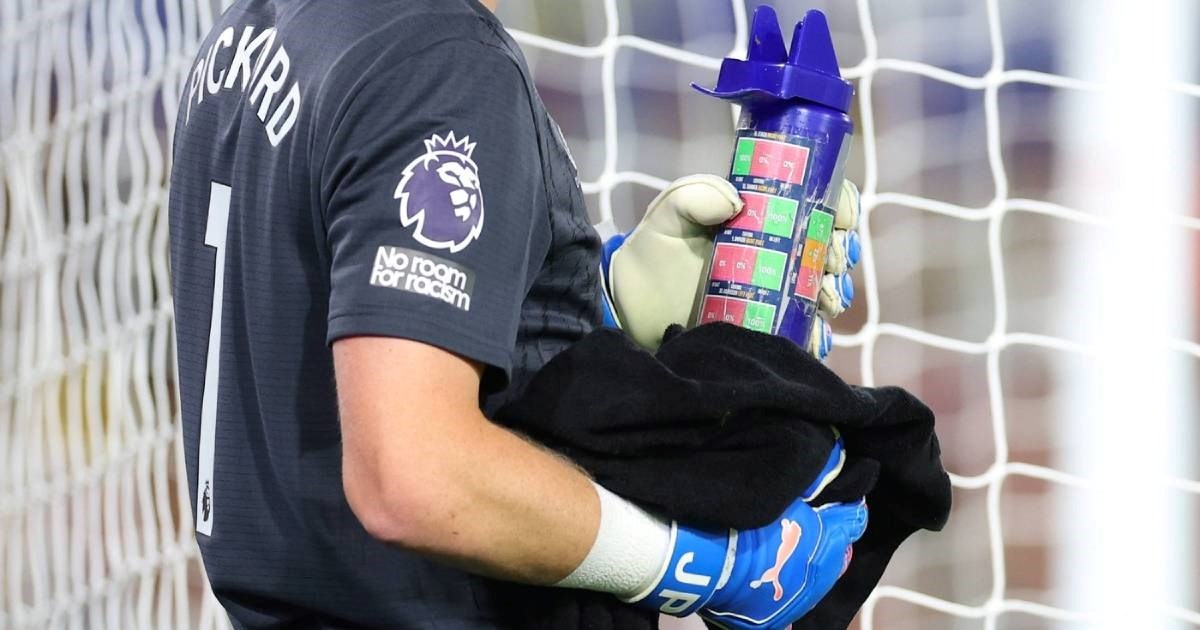 Pickford na boci vode čitao šalabahter kako će suparnik pucati. Pogledajte penal