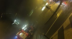 VIDEO U garaži na zagrebačkom Kvatriću se zapalio auto
