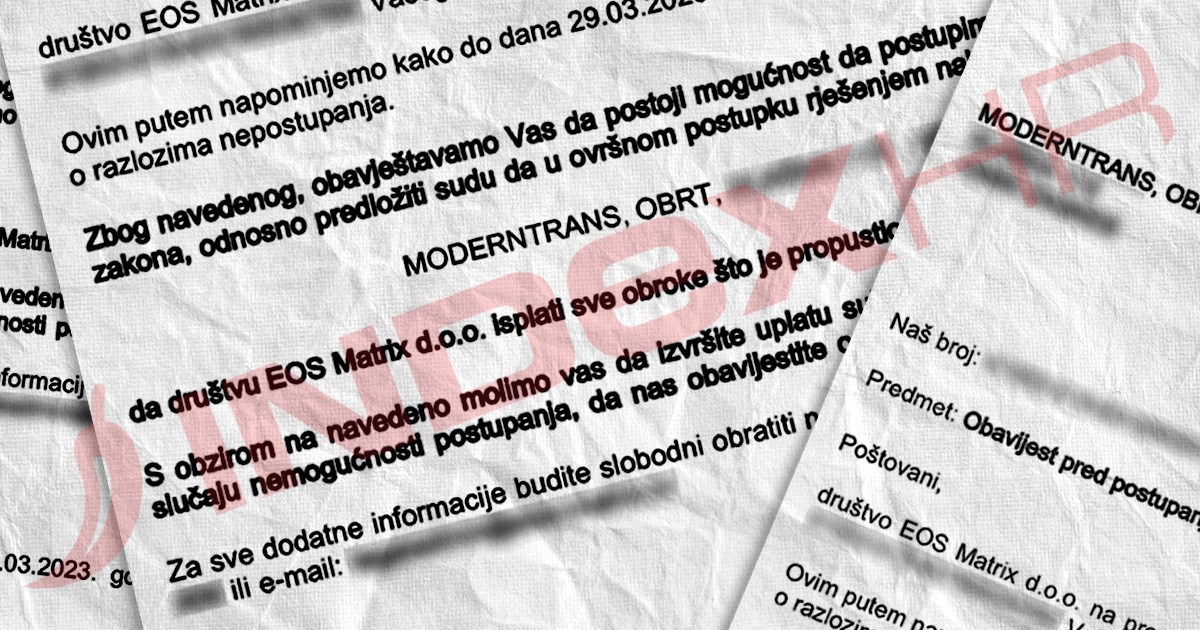 Potvrđeno: Utjerivači dugova mogu blokirati firmu ako u njoj radi njihov dužnik