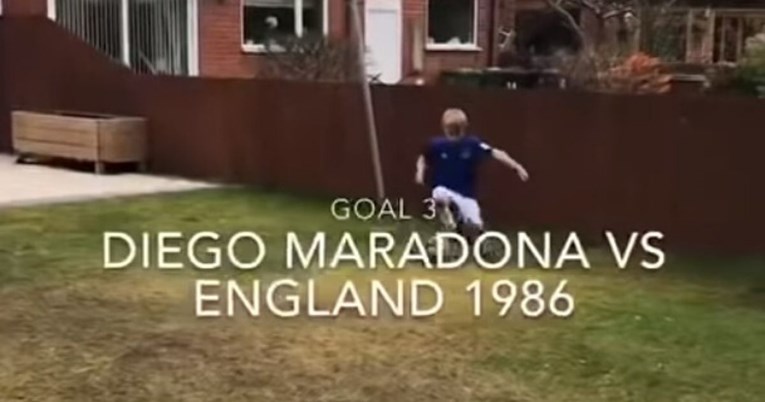 Pogledajte kako dječačić genijalno rekreira najpoznatije golove nogometnih legendi