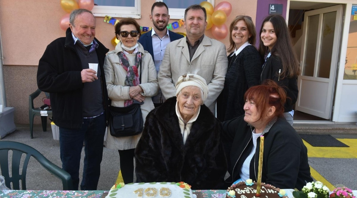 Ljubica iz Zagreba proslavila 100. rođendan, ima poruku za sve