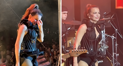VIDEO Severina se rasplakala na koncertu u Crnoj Gori i poslala emotivnu poruku