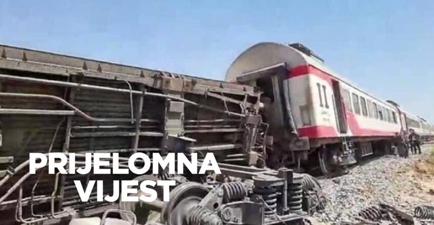Sudar dva vlaka u Egiptu, prevrnula se tri vagona puna ljudi, 32 mrtvih