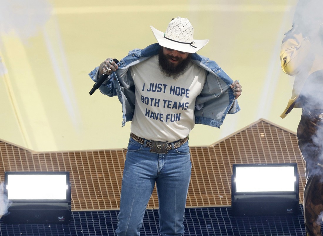 Post Malone poslao snažnu poruku na majici prije finala SP-a