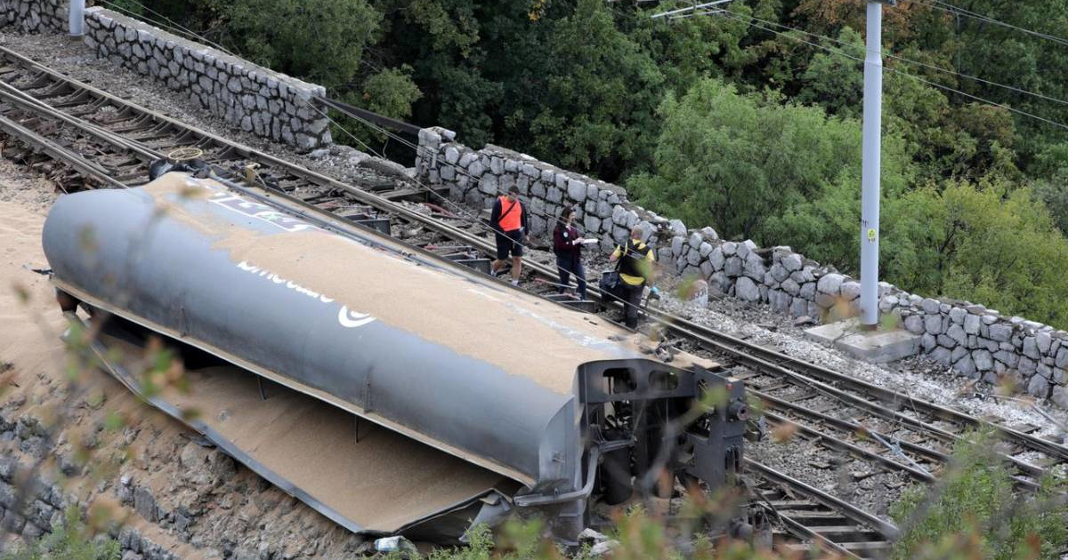 Šef HŽ-a o nesreći kod Rijeke: Šteta je ogromna, ne znamo kad će vlakovi voziti