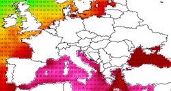 Objavljena karta: More u Mediteranu toplo kao tropsko