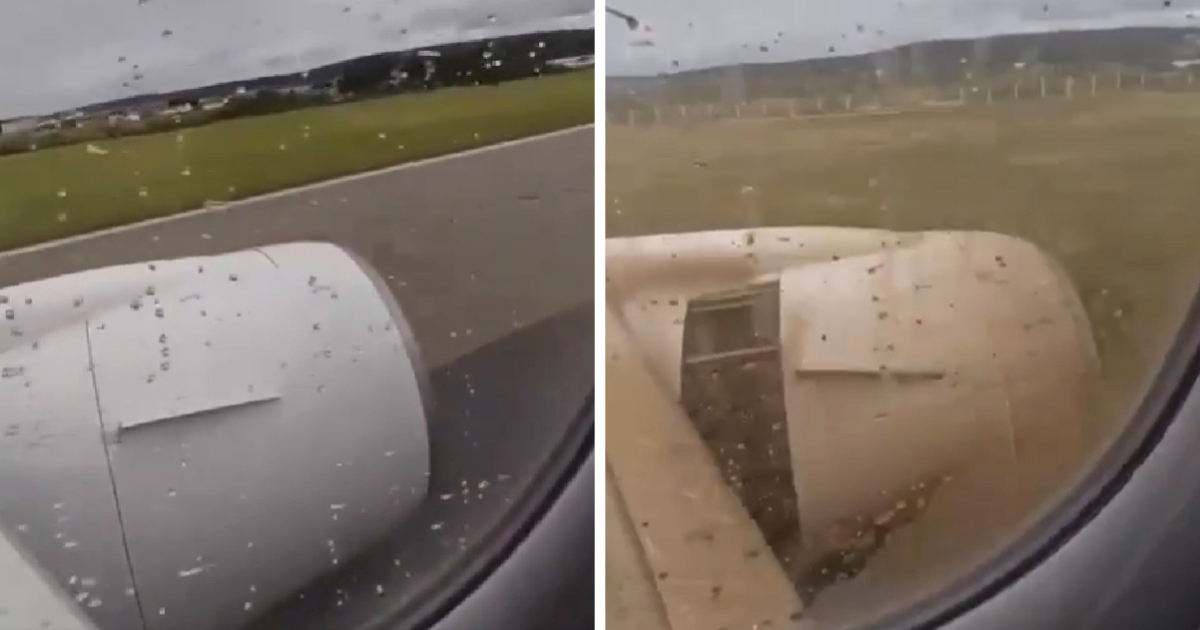 Objavljena snimka iz aviona Croatia Airlinesa koji je sletio s piste u Splitu