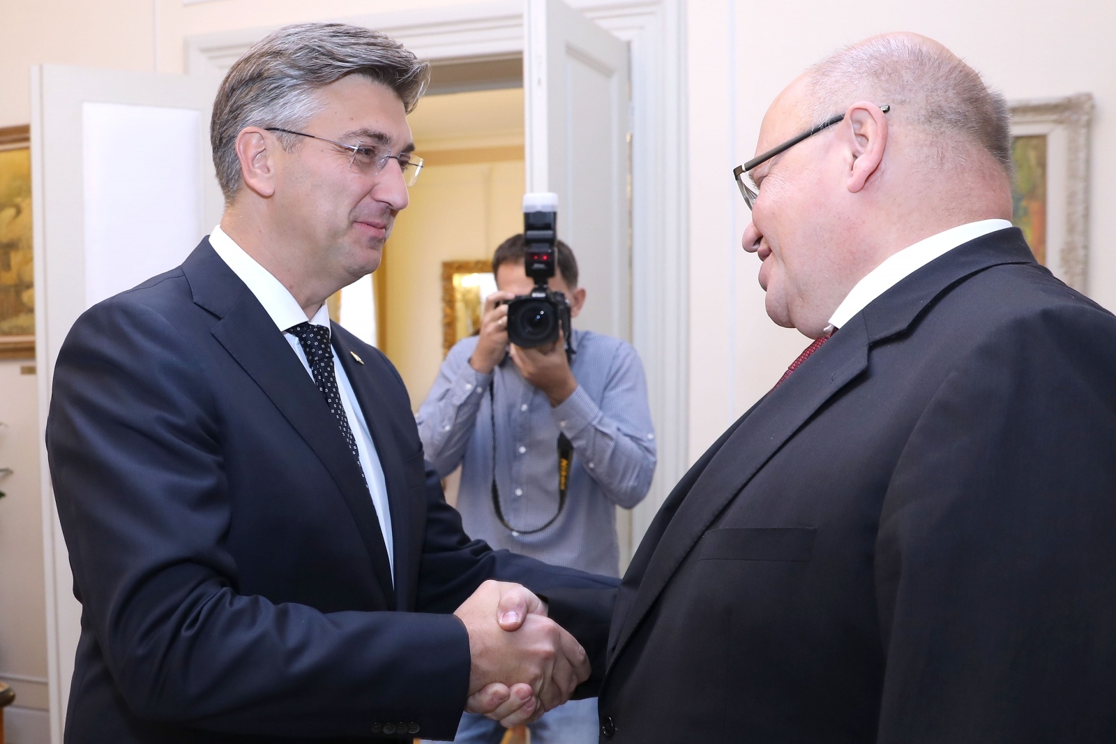 Plenković i njemački ministar kažu da su odnosi izvrsni, žele rast investicija