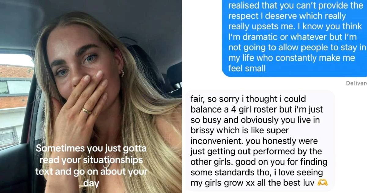 "U šoku sam": Pokazala što joj je tip poslao nakon što je prekinula s njim, hit je