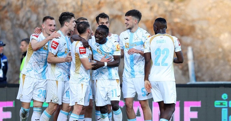 SLAVEN - RIJEKA 1:3 Riječani novom pobjedom preskočili Osijek na trećem mjestu