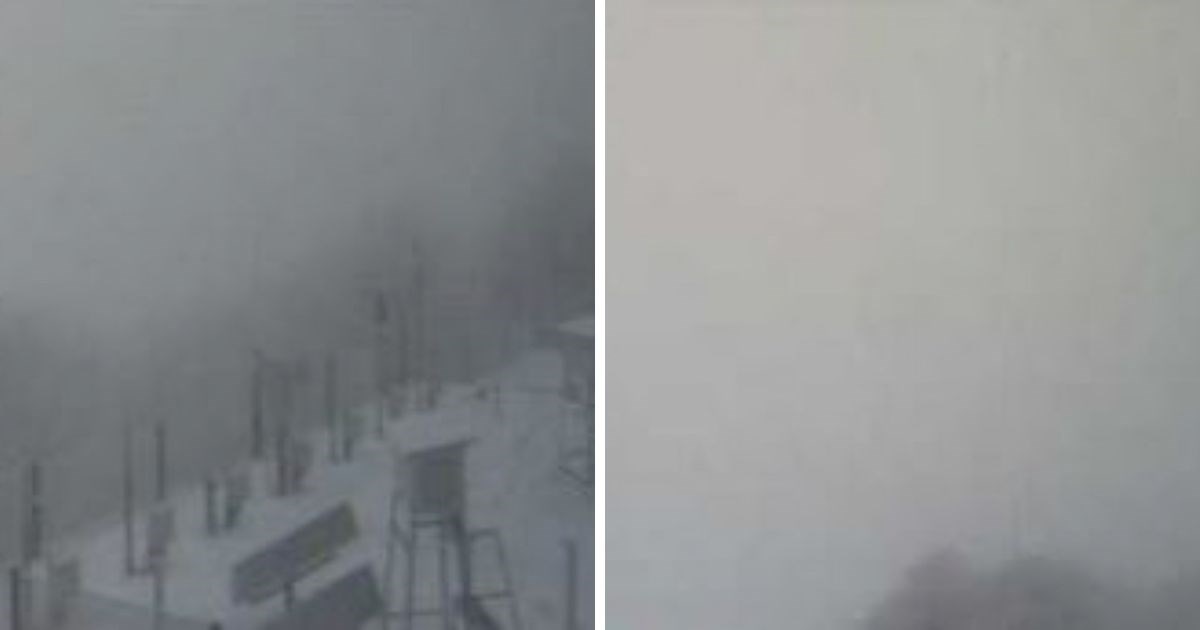 FOTO Na Zavižanu pao snijeg