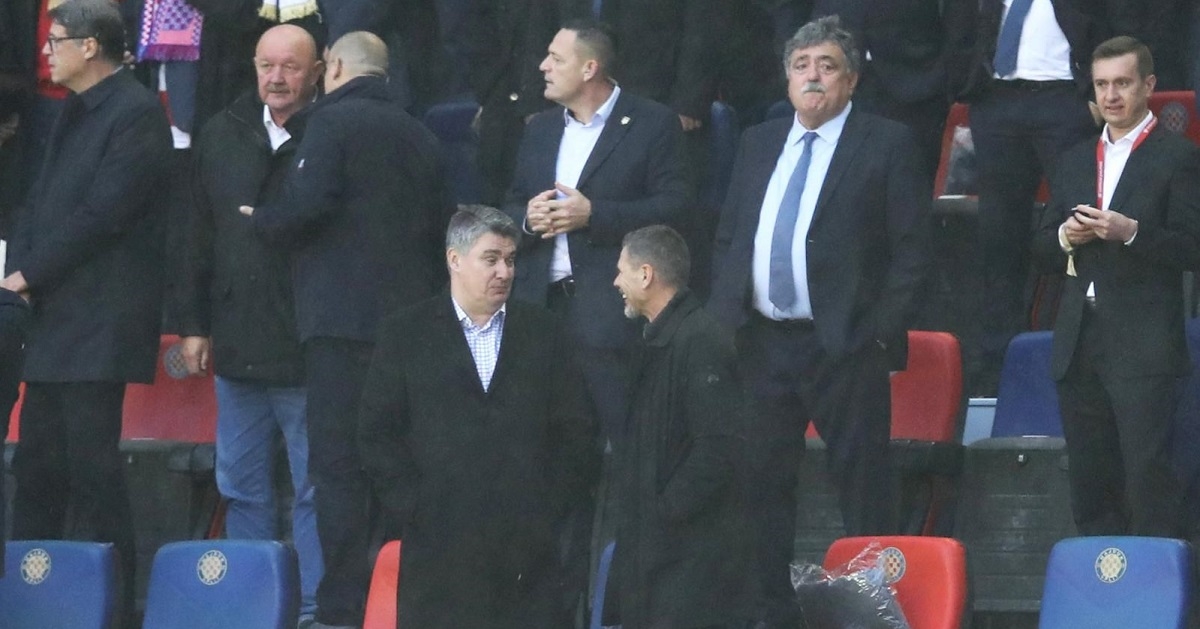 Milanović s Bobanom navijao za Hrvatsku u loži Poljuda