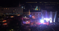 Održan veliki koncert u čast Tomislavu Ivčiću: Ovako je izgledao Zadar iz zraka