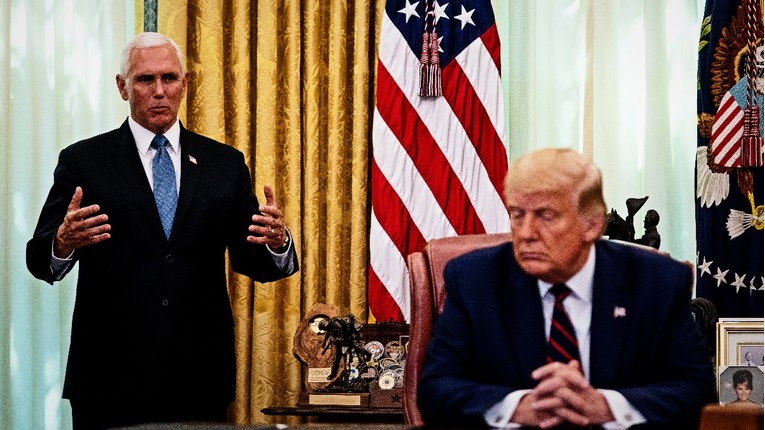 Trump natuknuo da neće uzeti Mikea Pencea za potpredsjedničkog kandidata 2024.