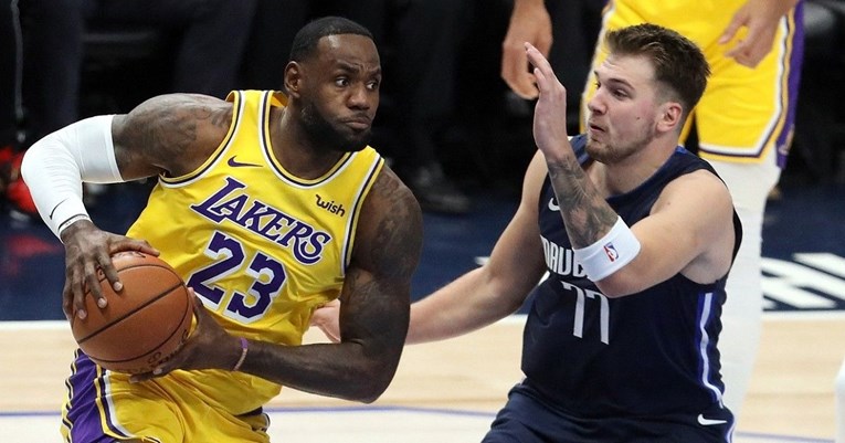 Čudesni preokret LeBrona protiv Dončića. Lakersi su gubili 27 razlike...