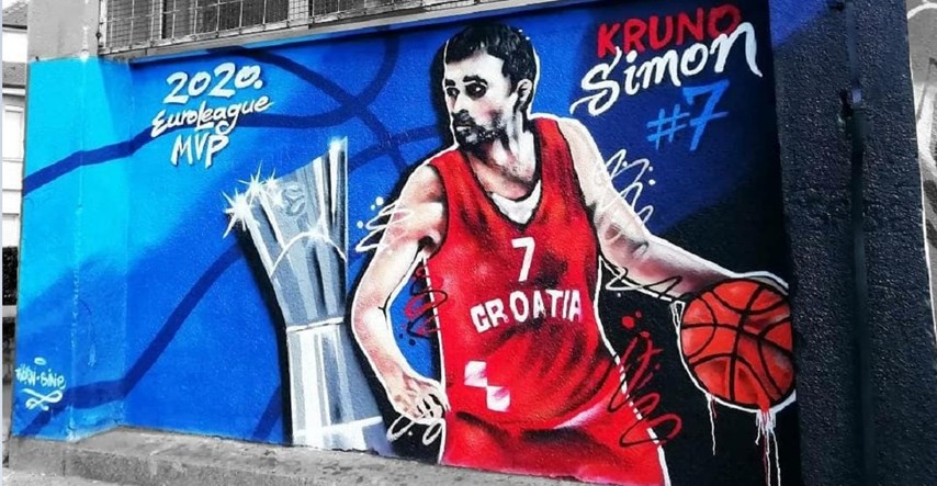 Legenda zagrebačkog basketa dobila prekrasan mural na Pantovčaku