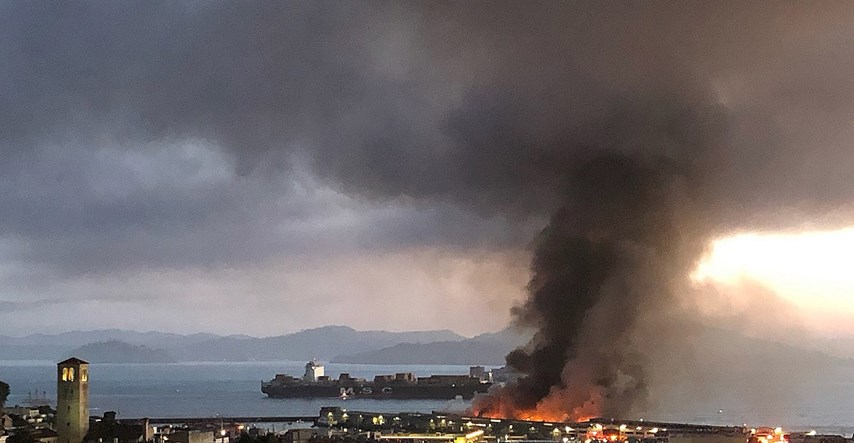 Požar u San Franciscu zahvatio gradsku znamenitost, povijesni brod neoštećen