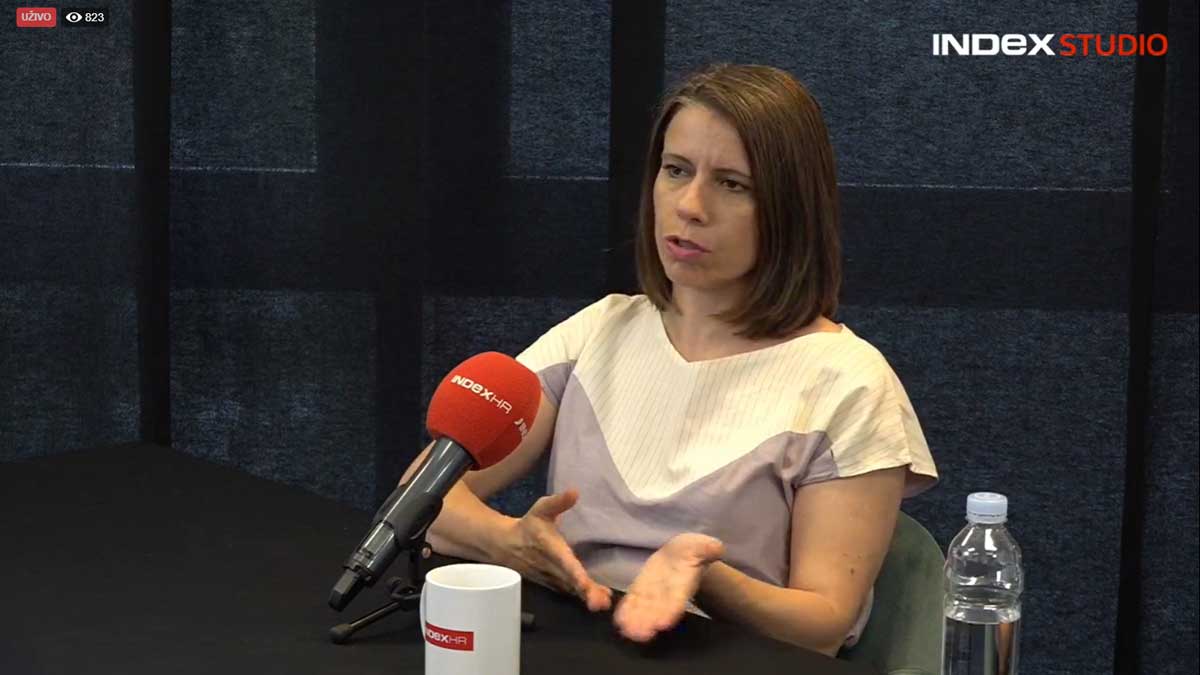 Katarina Peović u Indexovom studiju: Nikome ne bih uzela ušteđevinu