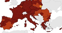 Objavljena nova korona-karta Europe, Hrvatska više nije cijela u tamnocrvenom