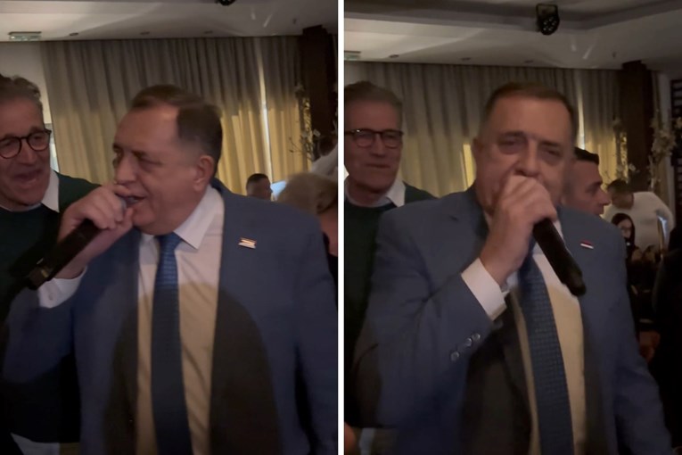 VIDEO Dodik pjevao na slavlju nakon izbora