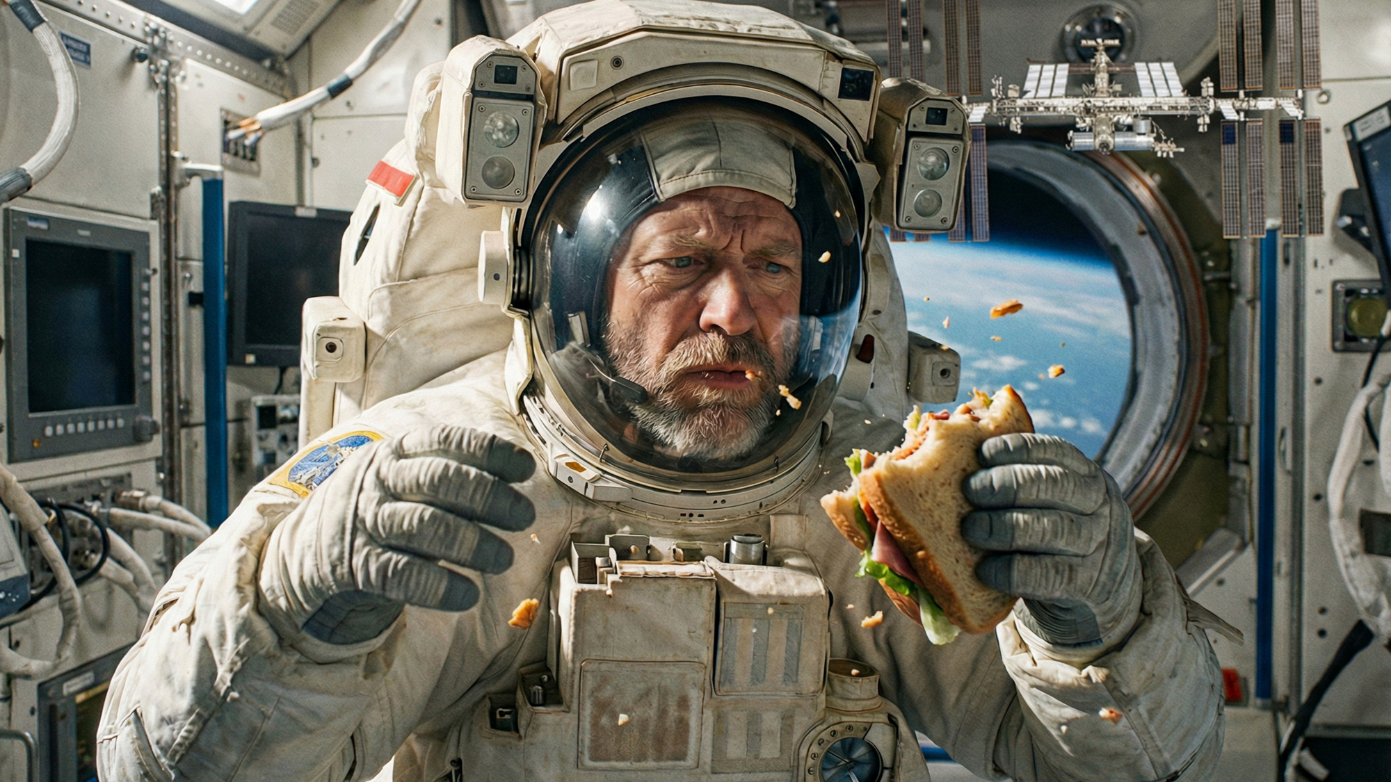 Kako astronauti jedu bez da im hrana leti po kabini?