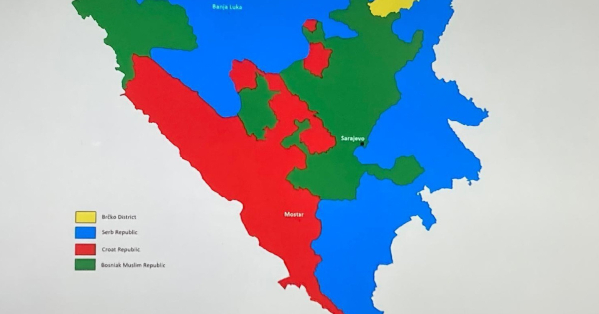 Bijes u BiH zbog karte sa skupa u Zagrebu. "Luđaci i radikali nisu izvukli pouku"