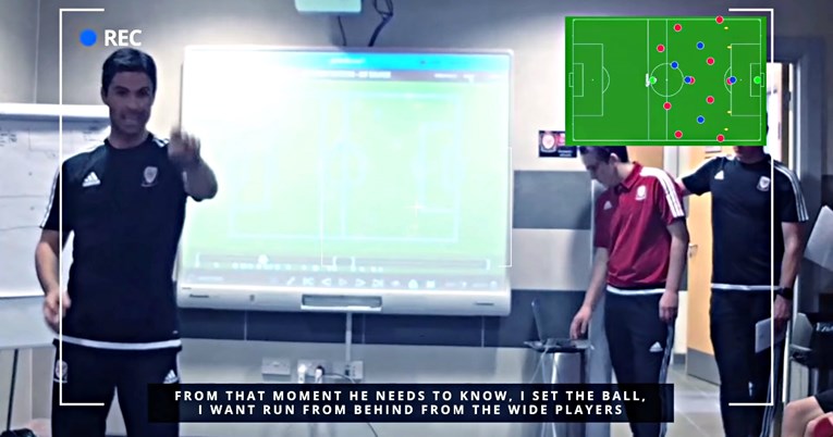 Procurio video u kojem Arteta objašnjava kako želi da mu ekipa igra