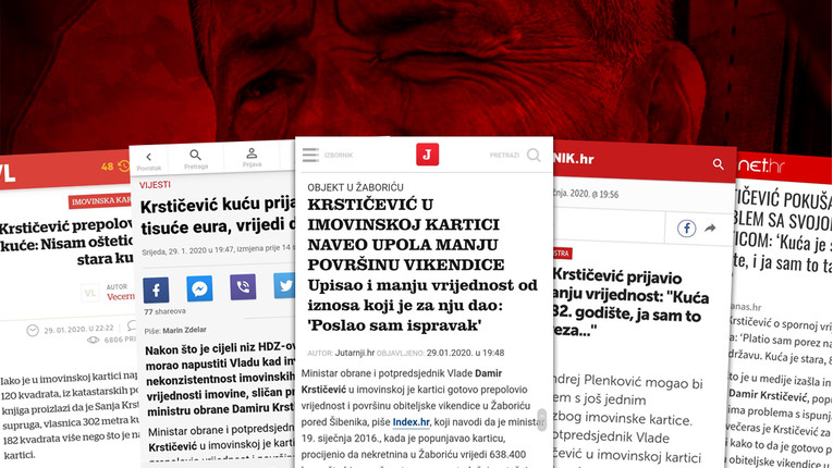 Krstičević vijest za apsolutno sve medije osim za HRT