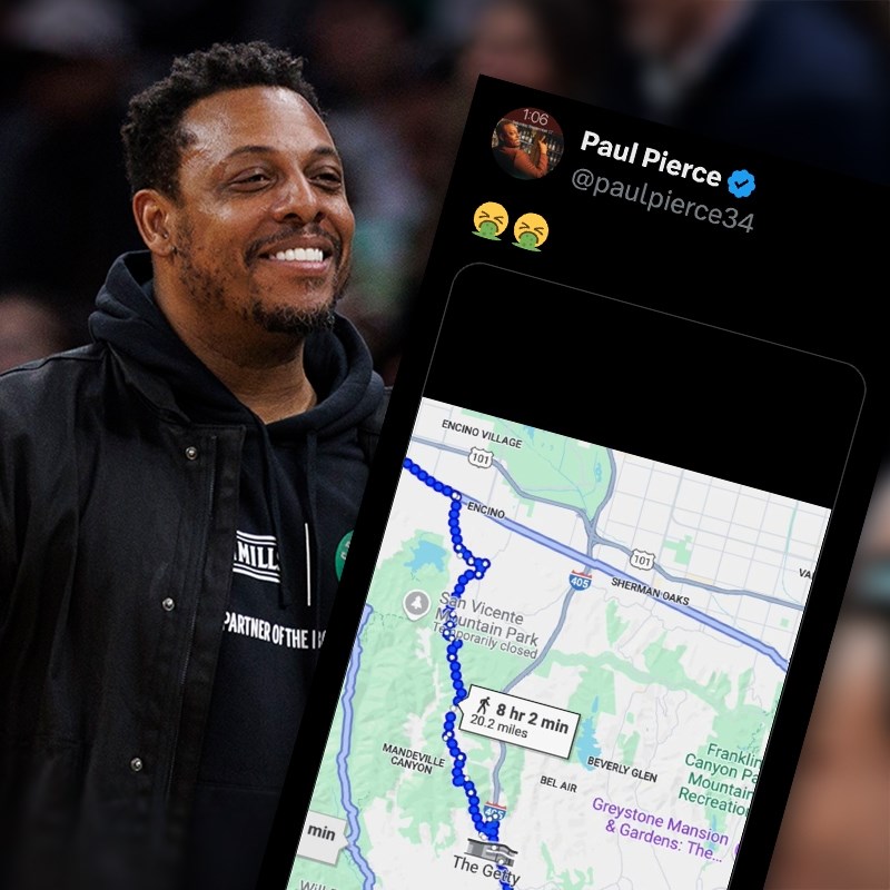 Paul Pierce zbog oklade na Boston hodao 30 kilometara bos u ogrtaču