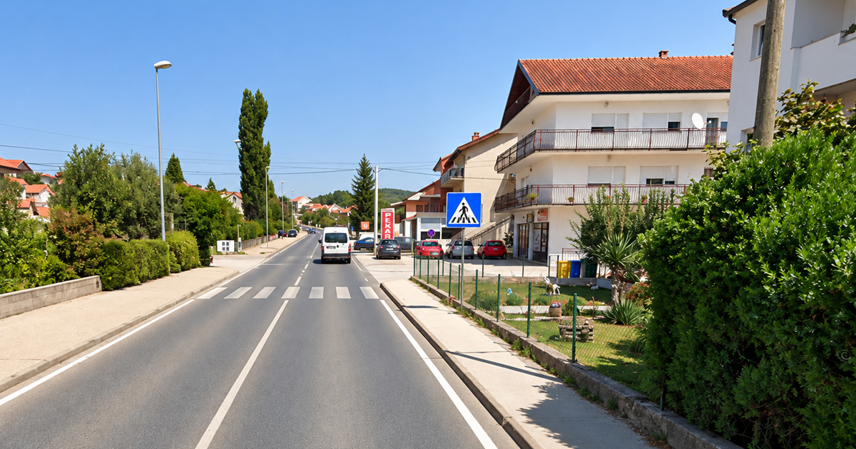 Posvađali se zbog parkinga u Sinju. Udario muškarca u glavu pa mu oštetio auto