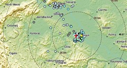 Tri slaba potresa kod Petrinje