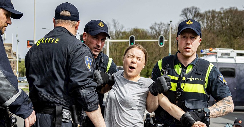Uhićena Greta Thunberg