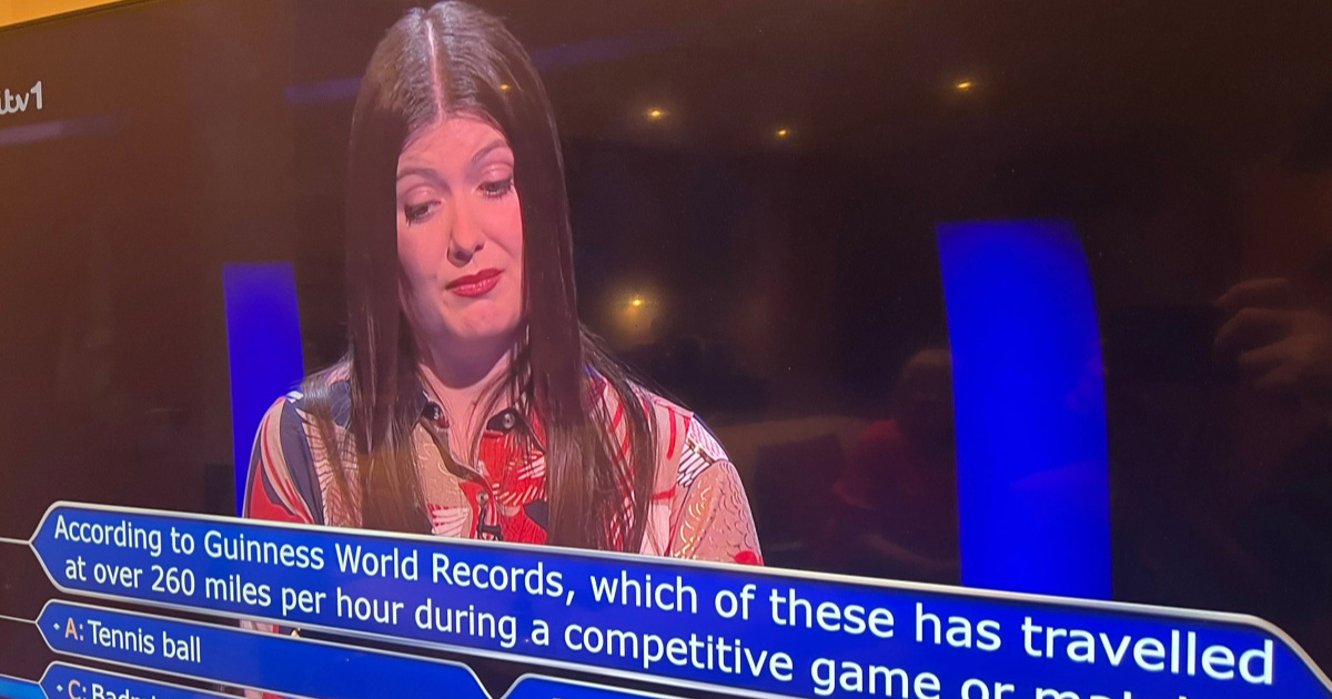 Sportsko pitanje na britanskom Milijunašu zapanjilo i voditelja. Znate li odgovor?