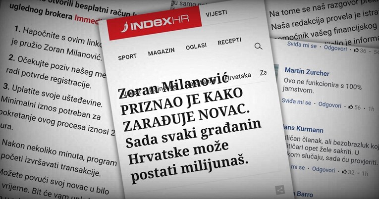 FOTO Širi se lažni Indexov članak s Milanovićem i bogaćenjem. Sve je izmišljeno