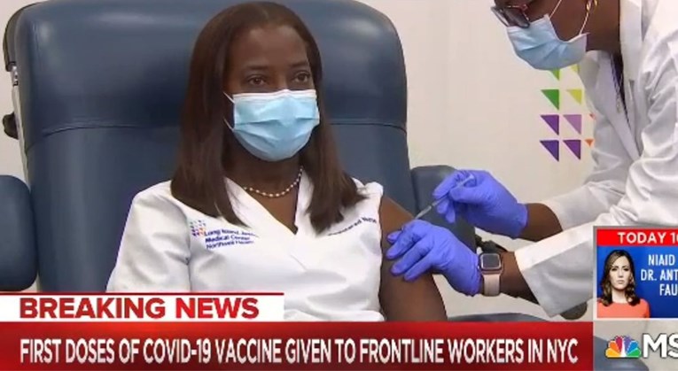 Ovo je prva osoba u SAD-u koja je primila Pfizerovo cjepivo protiv korone