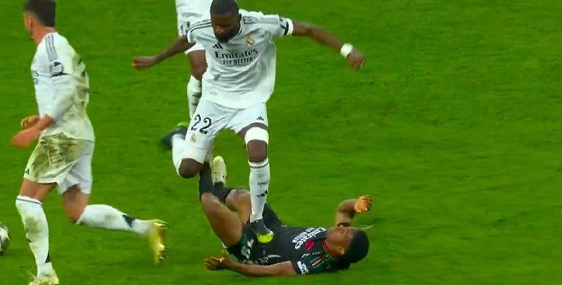 Rüdiger je zgazio tinejdžera u međunožje. Prošao je nekažnjeno