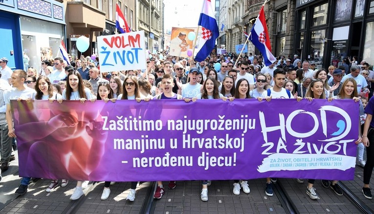 Hod za život u subotu u Zagrebu i Imotskom