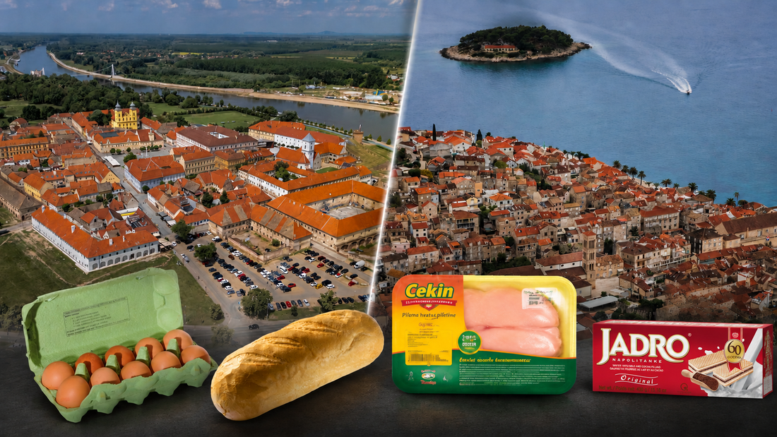 Mogu li isti proizvodi zaista koštati više na Hvaru nego u Osijeku? Usporedili smo