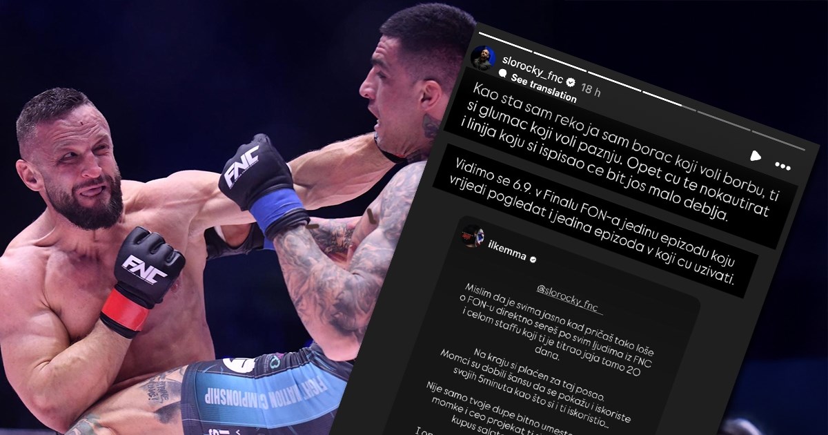 Fabjan poručio Iliću: Ti si glumac koji voli pažnju. Opet ću te nokautirati