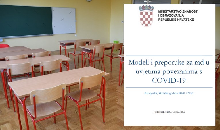 Ministarstvo objavilo detaljne preporuke za nastavu u školama