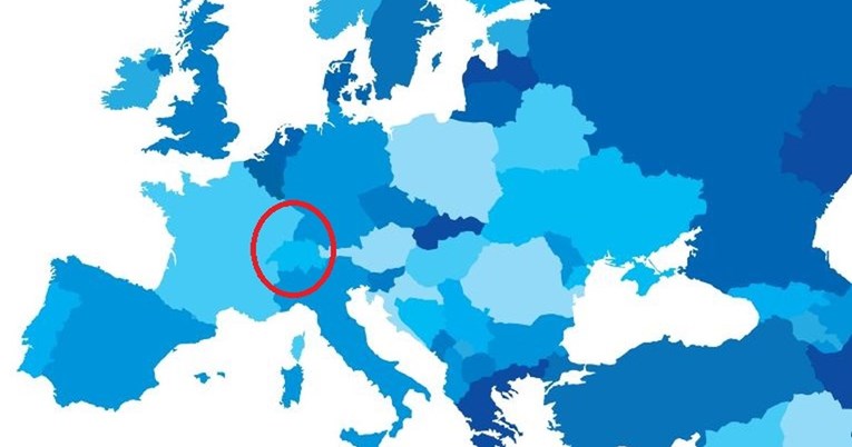 KVIZ Možete li pogoditi koje su europske zemlje označene na karti?