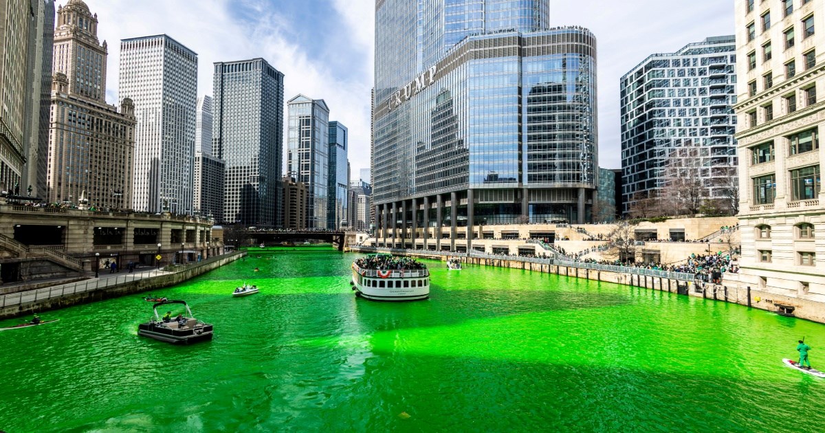 U Chicagu boje rijeku u zeleno za Dan svetog Patrika. Kako to naprave?