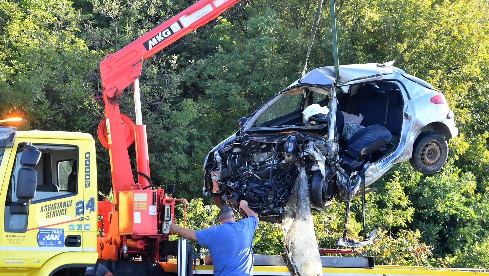 U teškoj nesreći na riječkoj obilaznici poginula Filipinka. Vozila u kontra smjeru