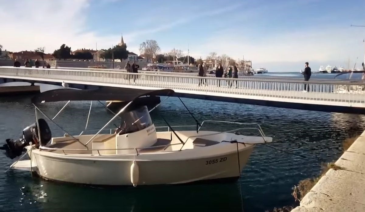 Neočekivani prizor kod mosta oduševio Zadrane, neki su zastali snimiti