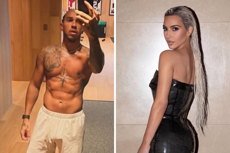 FOTO Hamilton pokazao isklesano tijelo nakon odmora i treninga s Kim Kardashian