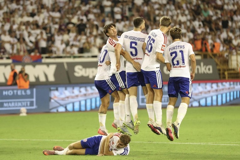 Hajduk je igrao u bijelim štucnama. Evo što je razlog