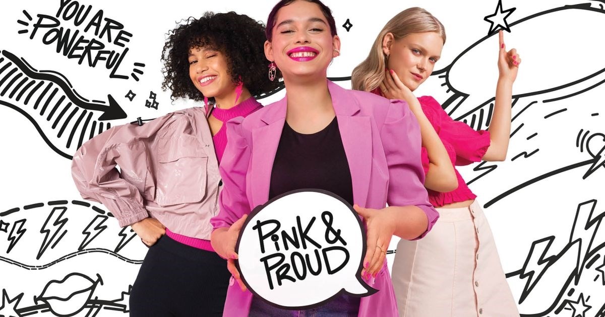 Be proud. Be powerful. Be pink.